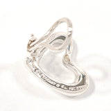 TIFFANY&Co. Earring Open heart Elsa Peretti Sterling Silver Silver Women Used