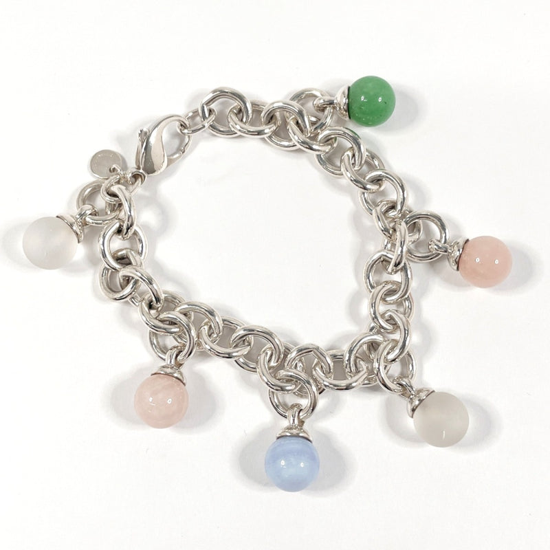 TIFFANY&Co. bracelet Multi-colored stone Silver925 Silver Silver Women Used