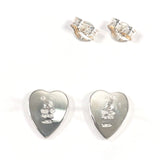 GUCCI earring 223990 J8400 8106 Trademark heart shape Silver925 Silver Women Second hand