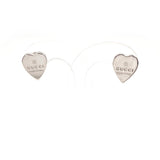 GUCCI earring 223990 J8400 8106 Trademark heart shape Silver925 Silver Women Second hand