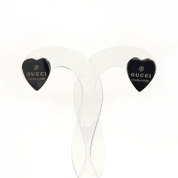 GUCCI earring 223990 J8400 8106 Trademark heart shape Silver925 Silver Women Second hand