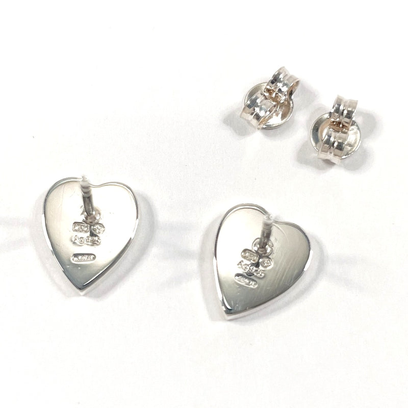 GUCCI earring 223990 J8400 8106 Trademark heart shape Silver925 Silver Women Used