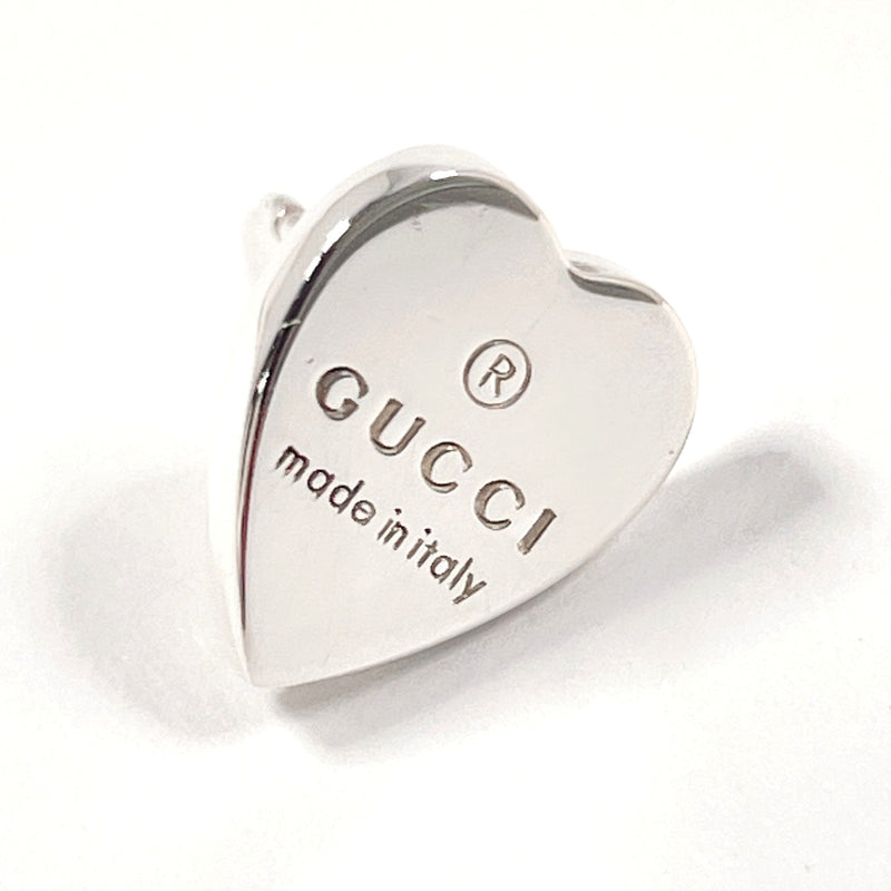 GUCCI earring 223990 J8400 8106 Trademark heart shape Silver925 Silver Women Used