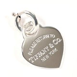 TIFFANY&Co. charm Return to heart Silver925 Silver Women Used