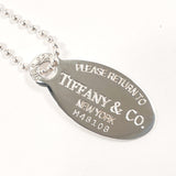 TIFFANY&Co. Necklace Return to Oval tag Silver925 Silver Women Used