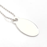 TIFFANY&Co. Necklace Return to Oval tag Silver925 Silver Women Used