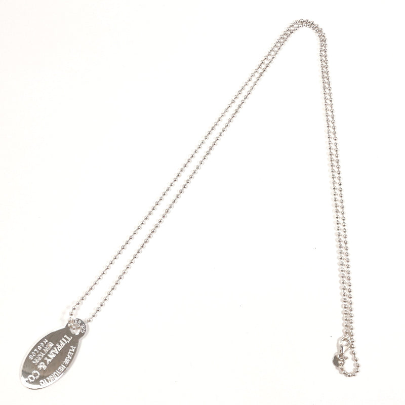 TIFFANY&Co. Necklace Return to Oval tag Silver925 Silver Women Second hand