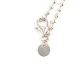 TIFFANY&Co. Necklace oval tag Return to Silver925 Silver unisex Second hand