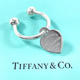 TIFFANY&Co. key ring heart tag key ring Return to Silver925 Silver Women Used