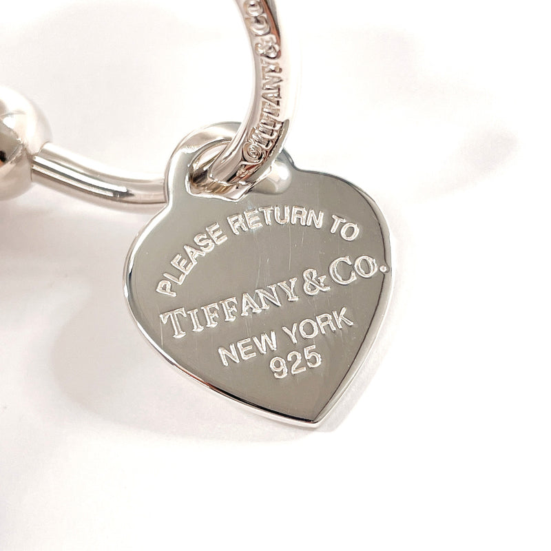 TIFFANY&Co. key ring heart tag key ring Return to Silver925 Silver Women Used