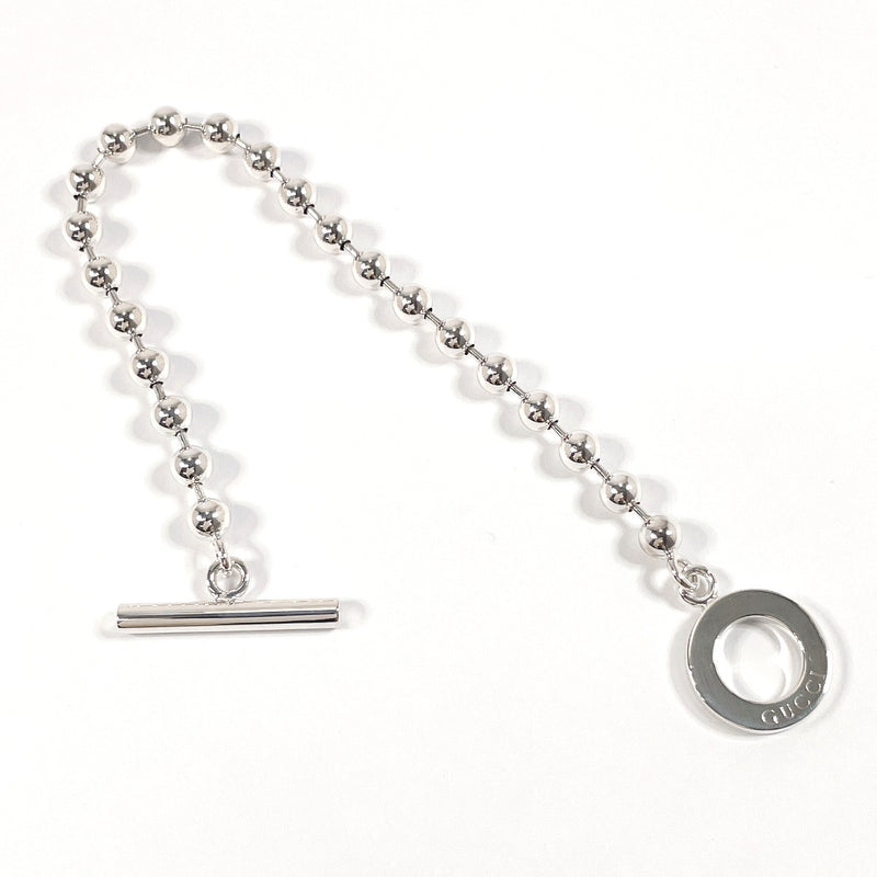 GUCCI bracelet Ball chain Silver925 Silver unisex Used