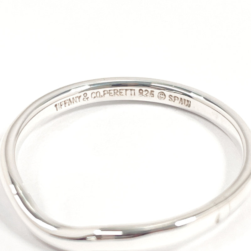 TIFFANY&Co. Ring Curved banding Elsa Peretti Silver925 #14.5(JP Size) Silver Women Used