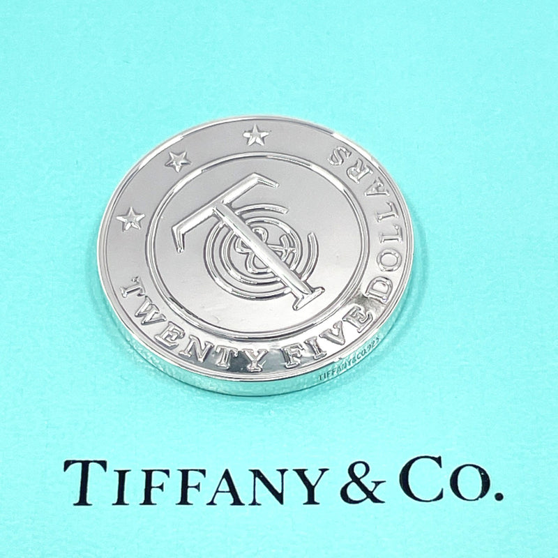 TIFFANY&Co. Other accessories $25 medal coin Silver925 Silver unisex Second hand