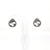 GUCCI earring 457109 J8400 0811 Interlocking G Silver925 Silver unisex Used