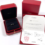 CARTIER Ring CRB4012554 1895 Wedding Ring Pt950Platinum #13(JP Size) Silver Women Used