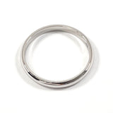 CARTIER Ring CRB4012554 1895 Wedding Ring Pt950Platinum #13(JP Size) Silver Women Used