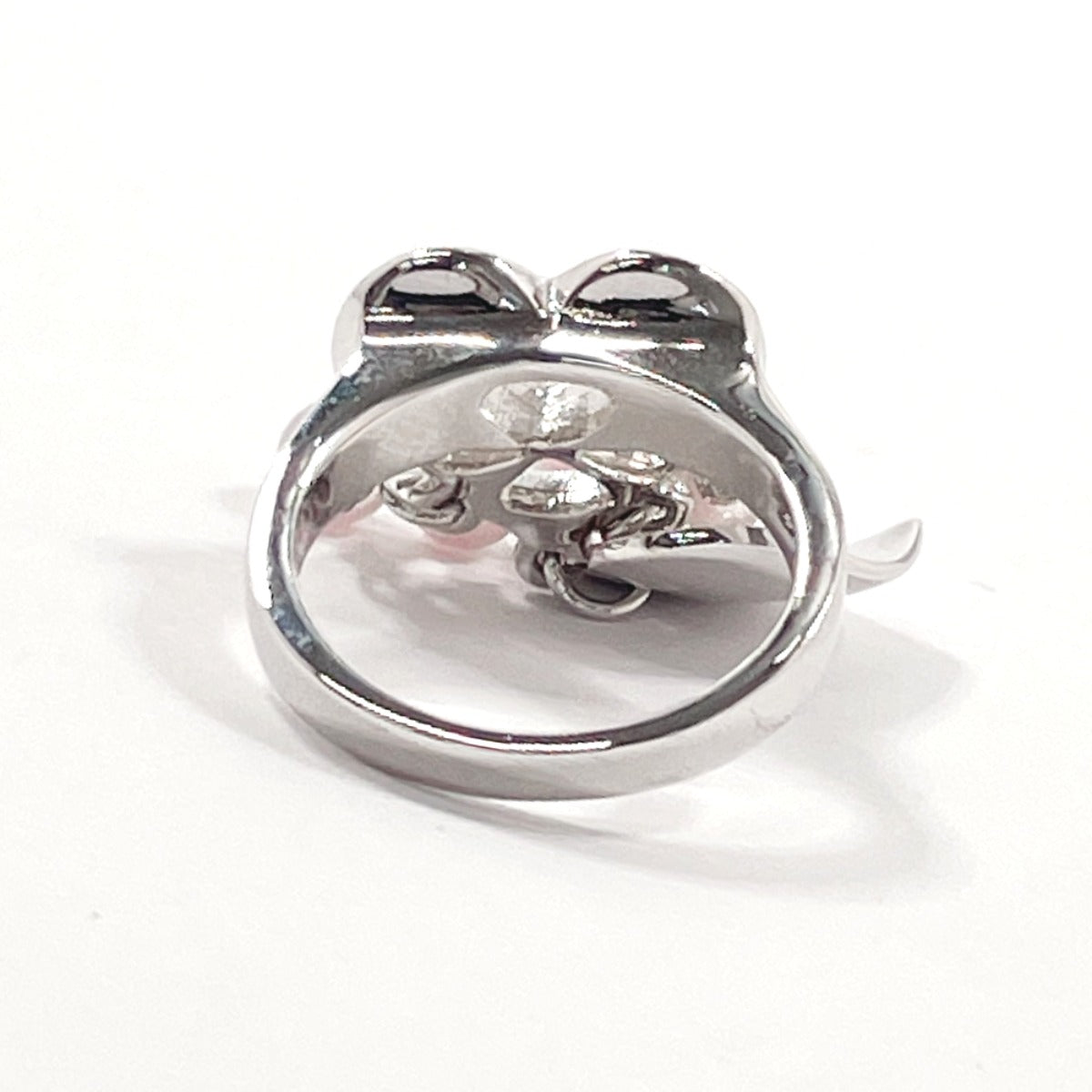 Dior Ring heart metal #7.5(JP Size) Silver Women Used