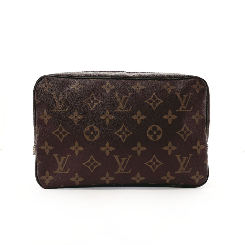 LOUIS VUITTON Pouch M47524 Truth Toilette 23 Monogram canvas Brown unisex Used