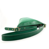 COACH Shoulder Bag 5782 Duffle 16 leather green Women Used