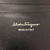 Salvatore Ferragamo wallet Gancini leather Black Women Used