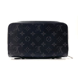 LOUIS VUITTON purse M61698 Zippy XL Monogram Eclipse Black mens Used