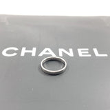 CHANEL Ring Pt950Platinum #8.5(JP Size) Silver Women Used