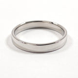 CHANEL Ring Pt950Platinum #8.5(JP Size) Silver Women Used