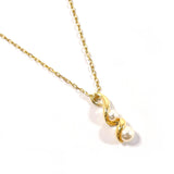 MIKIMOTO Necklace K18 yellow gold/Akoya Pearl gold Women Used