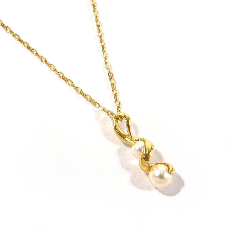 MIKIMOTO Necklace K18 yellow gold/Akoya Pearl gold Women Used