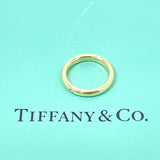 TIFFANY&Co. Ring Stacking band ring Elsa Peretti K18 yellow gold/diamond #7.5(JP Size) gold Women Used