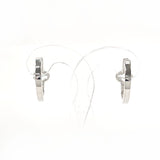 GUCCI earring 796323 J8400 8106 Interlocking Hoop earring Silver925 Silver Women Used