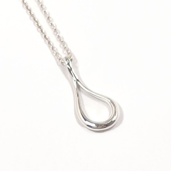 TIFFANY&Co. Necklace Open teardrop Elsa Peretti Silver925 Silver Women Used