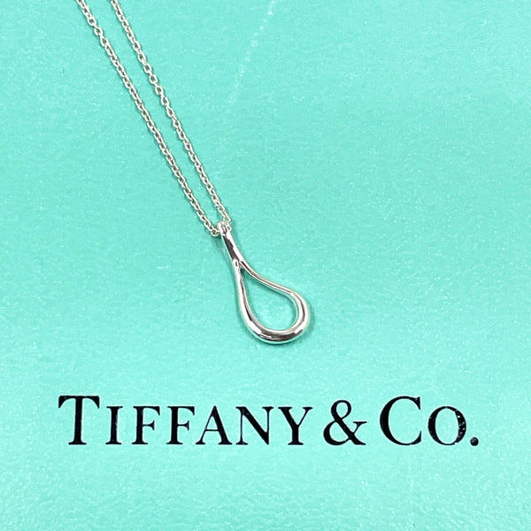 TIFFANY&Co. Necklace Open teardrop Elsa Peretti Silver925 Silver Women Used