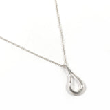 TIFFANY&Co. Necklace open teardrop Elsa Peretti Silver925 Silver Women Second hand
