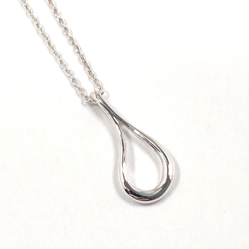 TIFFANY&Co. Necklace Open teardrop Elsa Peretti Silver925 Silver Women Used