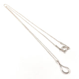 TIFFANY&Co. Necklace open teardrop Elsa Peretti Silver925 Silver Women Second hand