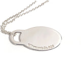 TIFFANY&Co. Necklace Return to Oval tag Silver925 Silver unisex Second hand
