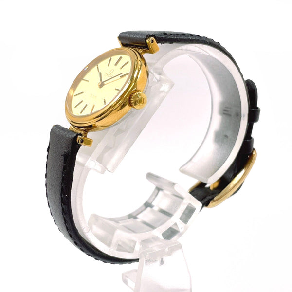 OMEGA Watches De Ville Stainless Steel/leather gold gold Women Second hand
