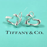 TIFFANY&Co. Earring Open heart Elsa Peretti Sterling Silver Silver Women Used