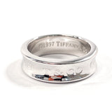 TIFFANY&Co. Ring 1837 Silver925 #US 7 3/4 Silver mens Second hand