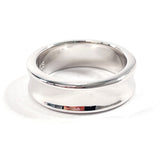 TIFFANY&Co. Ring 1837 Silver925 #US 7 3/4 Silver mens Second hand