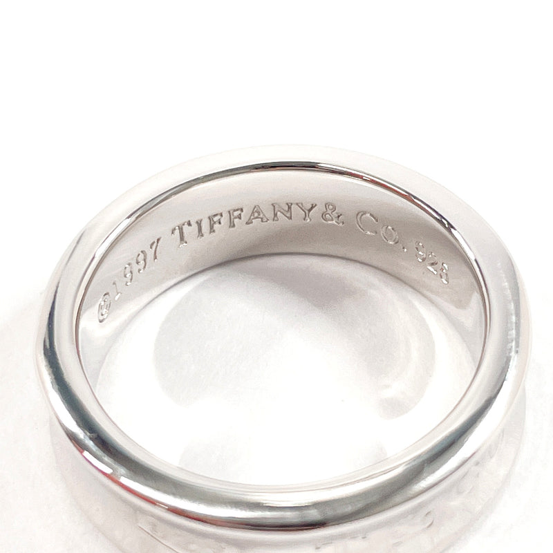 TIFFANY&Co. Ring 1837 Silver925 #US 7 3/4 Silver mens Second hand