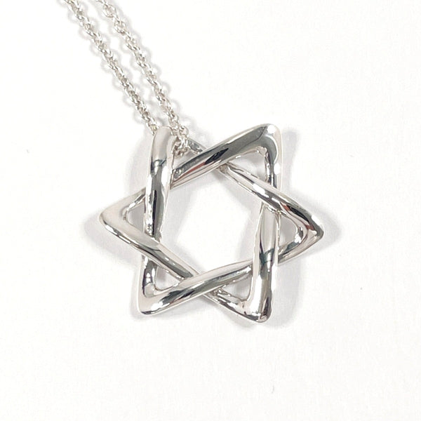 TIFFANY&Co. Necklace Star of david Elsa Peretti Silver925 Silver Women Used