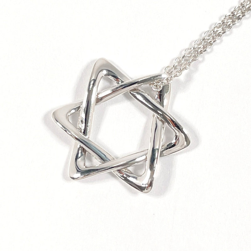 TIFFANY&Co. Necklace Star of david Elsa Peretti Silver925 Silver Women Used