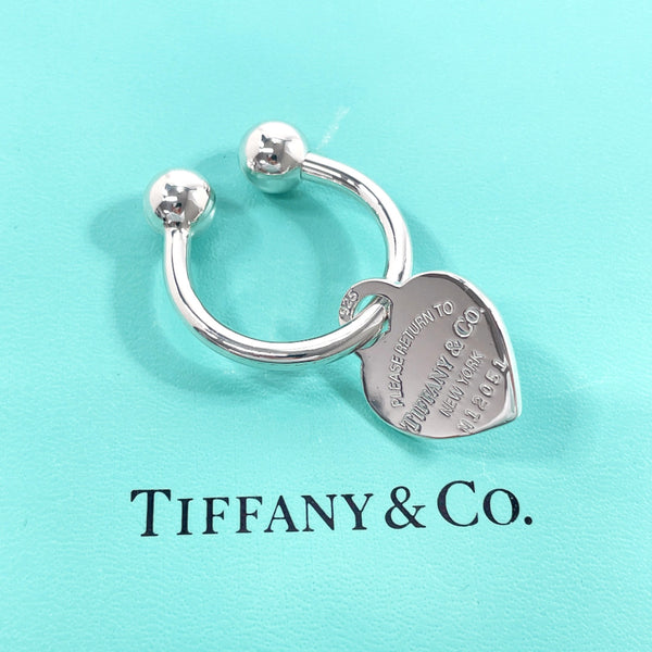 TIFFANY&Co. key ring heart tag key ring Return to Silver925 Silver Women Second hand