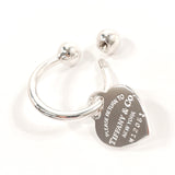 TIFFANY&Co. key ring heart tag key ring Return to Silver925 Silver Women Second hand