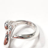 TIFFANY&Co. Ring Open heart Elsa Peretti Sterling Silver #US 4 1/2 Silver Women Second hand