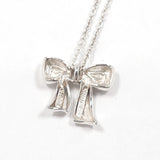 TIFFANY&Co. Necklace ribbon Silver925 Silver Women Used