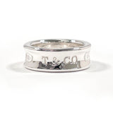 TIFFANY&Co. Ring 1837 Silver925 #US 5 1/4 Silver Women Second hand