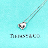 TIFFANY&Co. Necklace Full heart Elsa Peretti Silver925 Silver Women Used